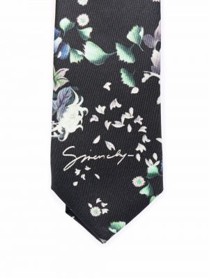 Corbata de seda de flores Givenchy