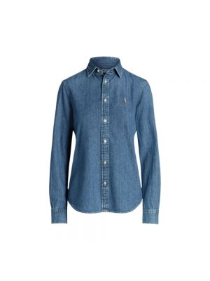 Koszula jeansowa Ralph Lauren niebieska