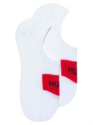 Ponožky s nízkym strihom Hugo biela