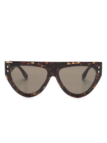 Oversize saulesbrilles Isabel Marant Eyewear brūns