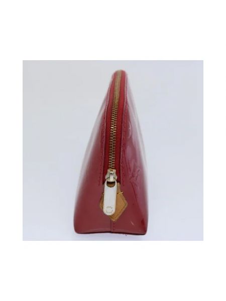 Bolso clutch de cuero Louis Vuitton Vintage rojo