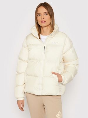 Pernata jakna Columbia bijela