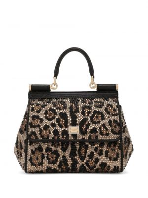 Shopper handtasche mit kristallen Dolce & Gabbana