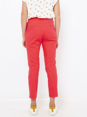 Pantaloni Camaieu roșu