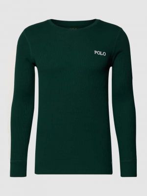 Koszulka z nadrukiem Polo Ralph Lauren Underwear zielona