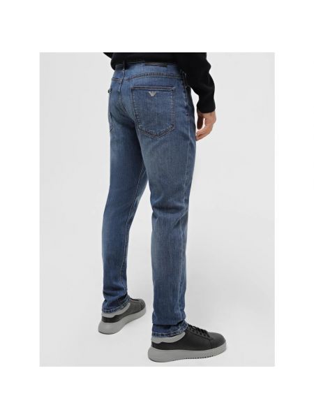 Retro slim fit skinny jeans Emporio Armani blau