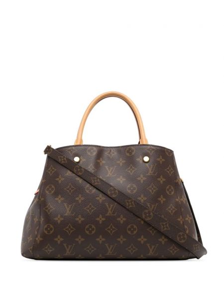 Taška na tašku Louis Vuitton Pre-owned hnedá