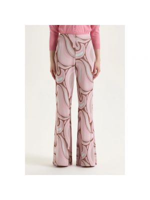 Pantalones bootcut Maliparmi rosa