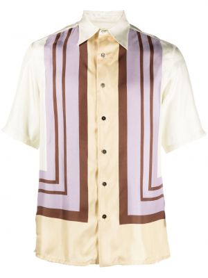 Копринена риза 73 London виолетово