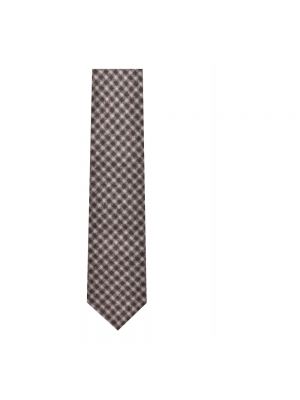 Krawat Corneliani brązowy