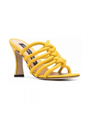 Sandały Sergio Rossi żółte