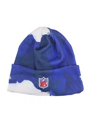 Dzianinowa czapka New Era niebieska