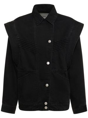Camisa de algodón Isabel Marant negro