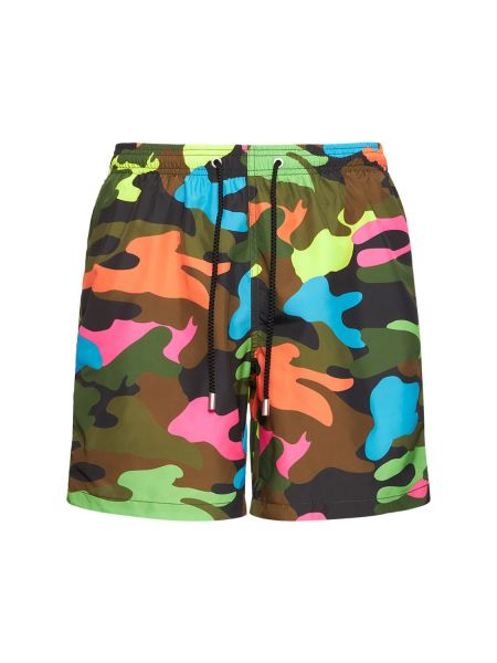 Camouflage trykt shorts Mc2 Saint Barth