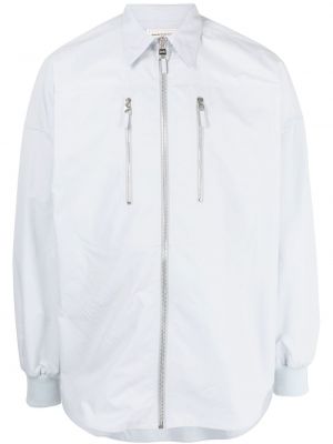 Zip skjorte Alexander Mcqueen blå