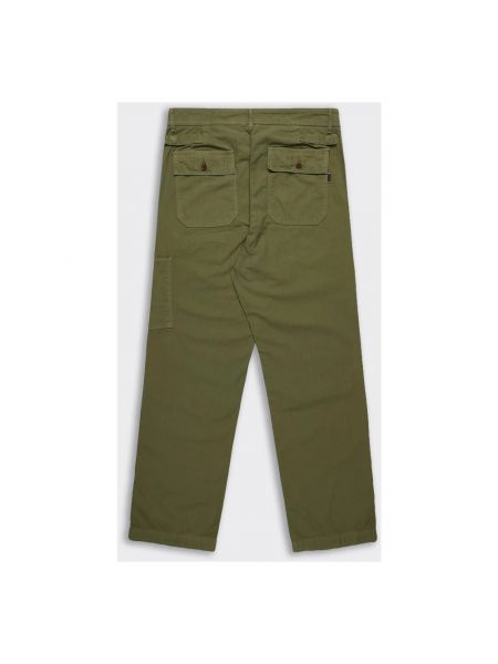 Pantalones rectos Sebago verde