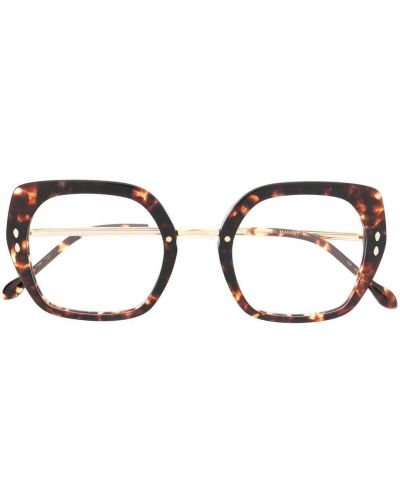 Oversized okuliare Isabel Marant Eyewear hnedá