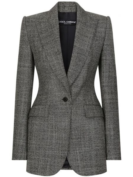 Blazer med knapper Dolce & Gabbana grå