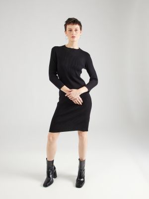 Pletené pletené šaty Zabaione čierna