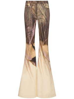 Hose aus baumwoll ausgestellt Roberto Cavalli braun