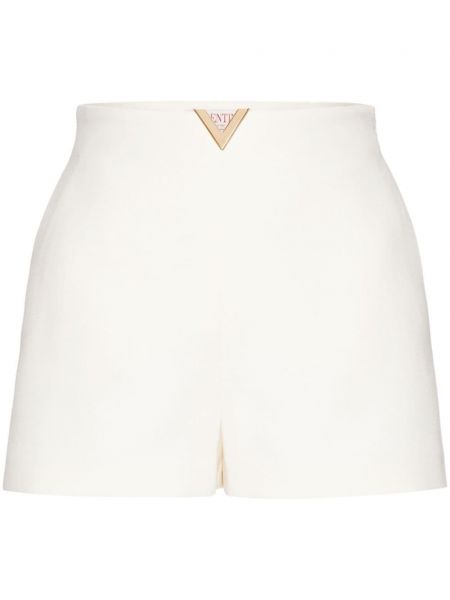 Crepe shorts Valentino Garavani hvid