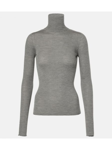 Ull turtleneck Sportmax grå