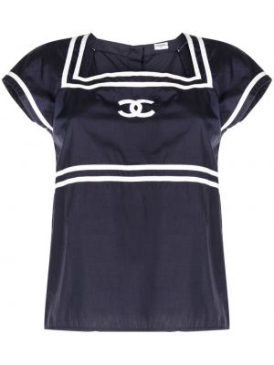Bavlnená blúzka Chanel Pre-owned