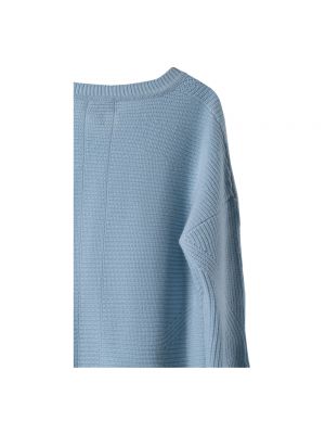 Dzianinowy sweter Belstaff niebieski