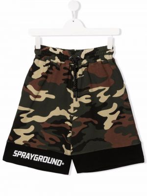 Shorts för tjejer Sprayground Kid grön