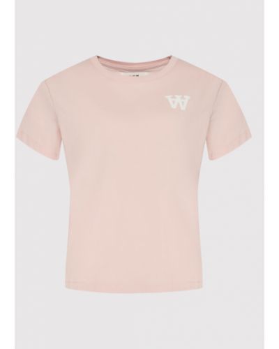 T-Shirt Mia 10292502-2222 Różowy Regular Fit Wood Wood