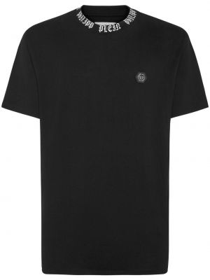 Tričko s okrúhlym výstrihom Philipp Plein čierna