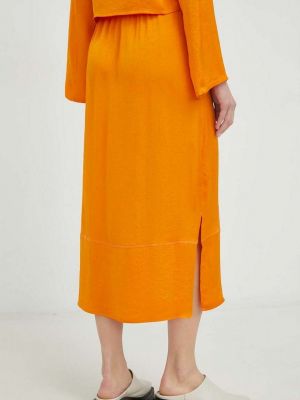 Midi sukně American Vintage oranžové