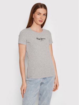 T-shirt Pepe Jeans grigio