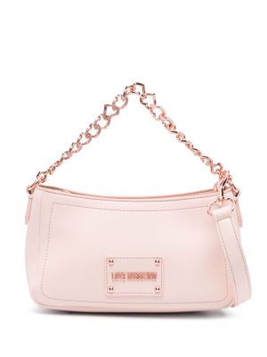 Zincir çanta Love Moschino pembe