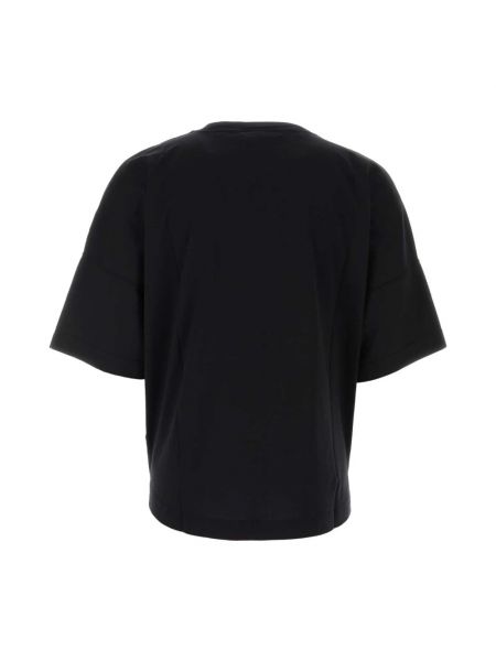 Camisa de algodón oversized Palm Angels negro