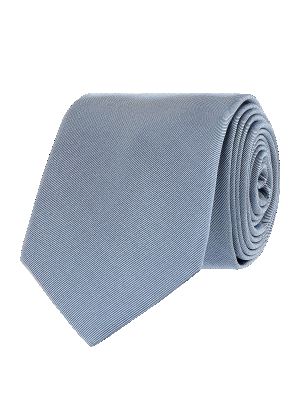 Krawat w jednolitym kolorze Blick niebieski