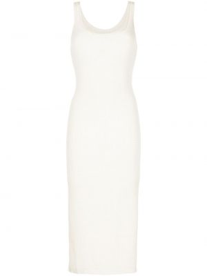 Плетена миди рокля Cynthia Rowley бяло