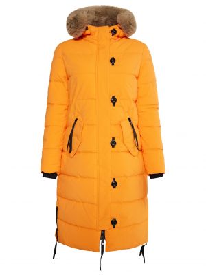 Palton de iarna Mymo portocaliu