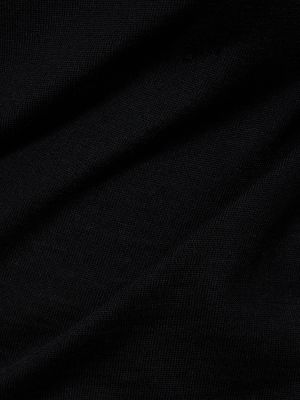 Vlnený sveter Aspesi čierna