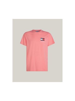 Tričko s krátkými rukávy Tommy Hilfiger růžové