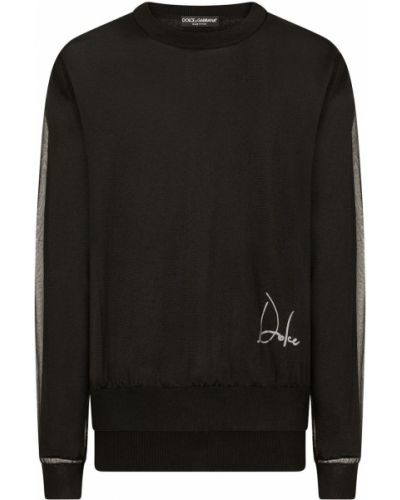 Jersey de tela jersey Dolce & Gabbana negro