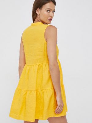 Mini ruha Sisley sárga