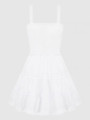 Белое кружевное платье Charo Ruiz