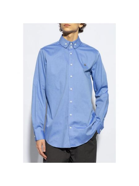 Camisa de algodón Vivienne Westwood azul