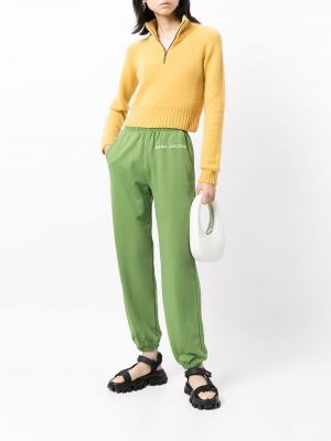 Pantalones de chándal con estampado Marc Jacobs verde