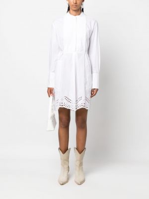 Sukienka koszulowa Marant Etoile biała