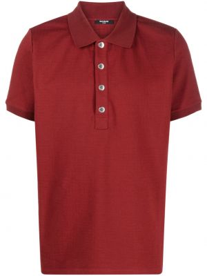Поло тениска Balmain червено