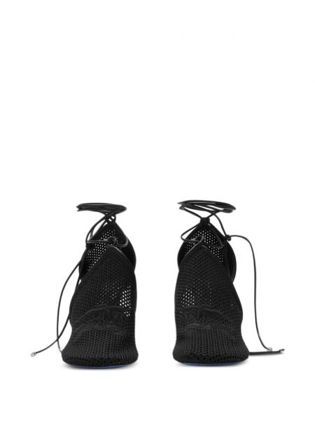 Escarpins en mesh Burberry noir
