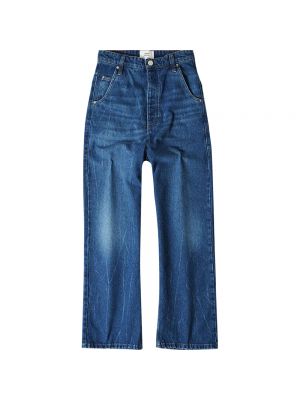 Мешковатые джинсы Ami Paris синие