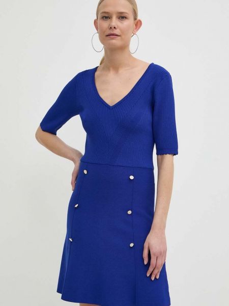 Mini haljina Morgan plava